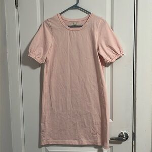 Madewell puff sleeve dress